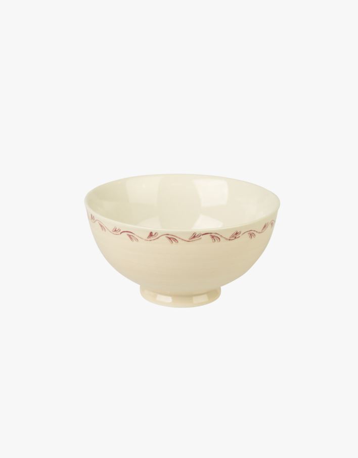 Skål röd - ø11,2 h 6cm röd - 1