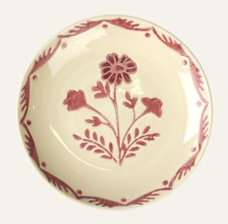 Pandora tallrik röd