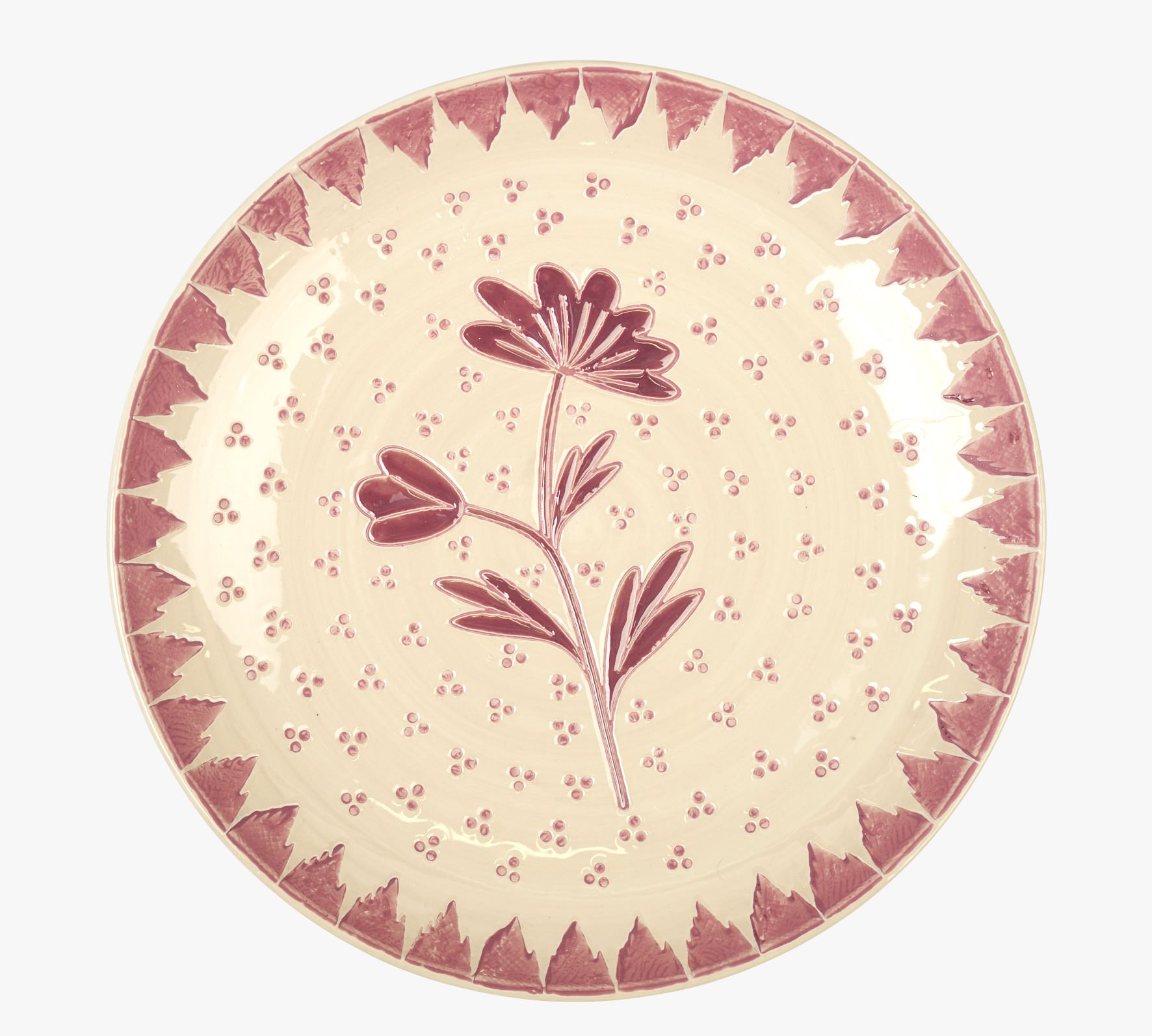 Tallrik röd - ø25,3 röd - 1