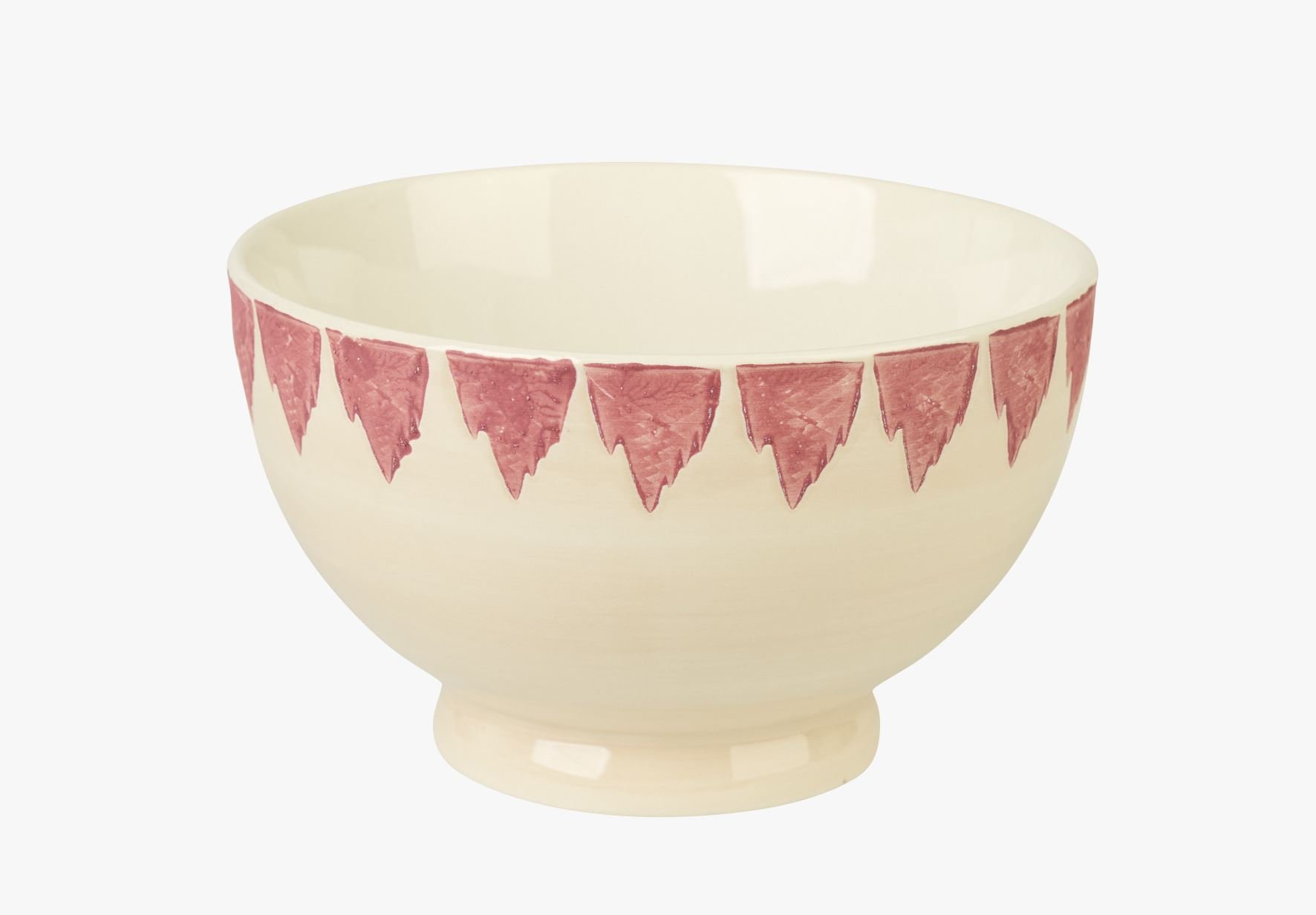 Skål röd - ø13 h 7,8cm röd - 1