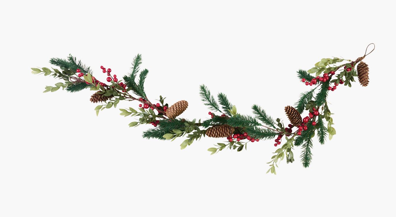 Girlang multi/röd - 100 cm multi/röd - 1