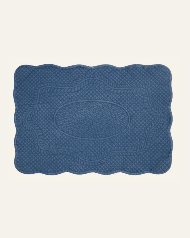 Bordstablett gråblå - 33x48 cm gråblå - 1