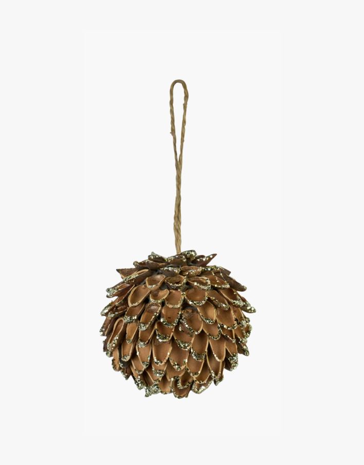 Julgransdekoration guld - 10x10x10 cm guld - 1