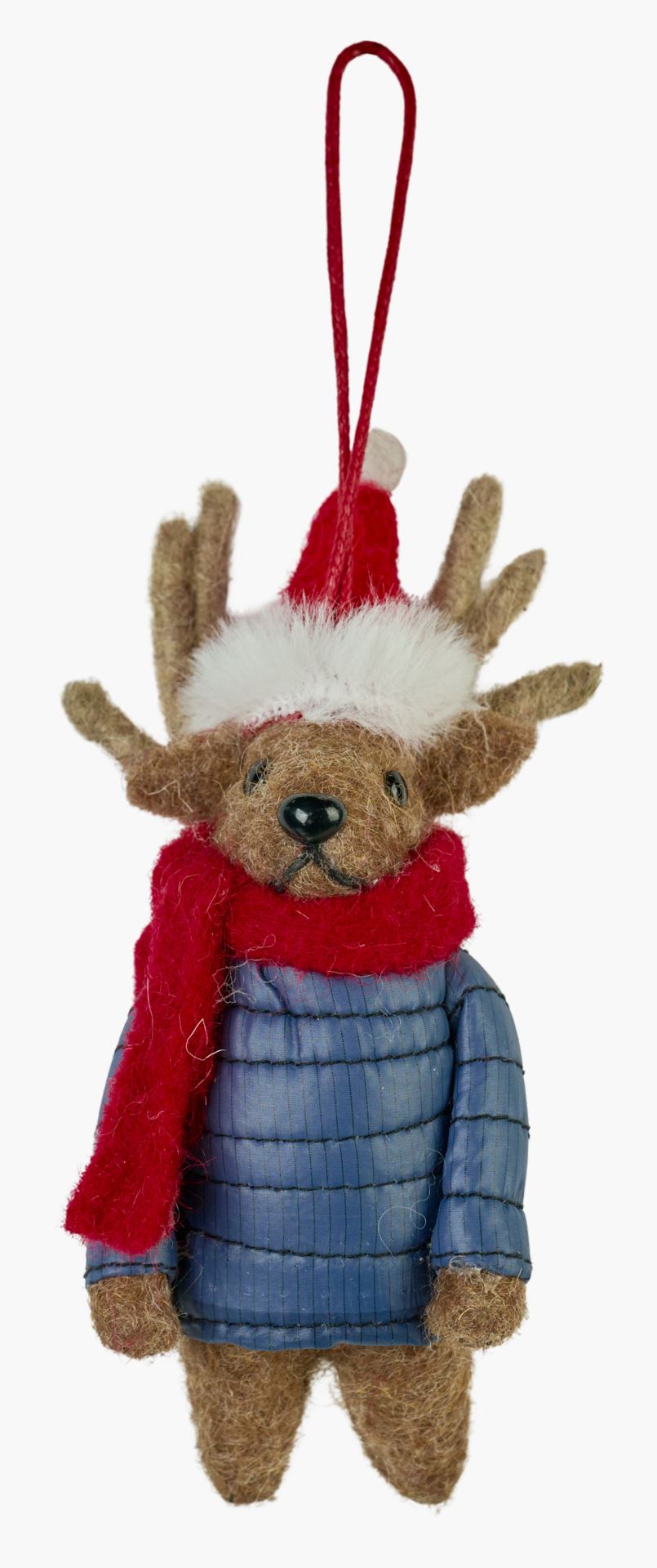 Julgransdekoration multi/röd - 5,5x5x12 cm multi/röd - 1