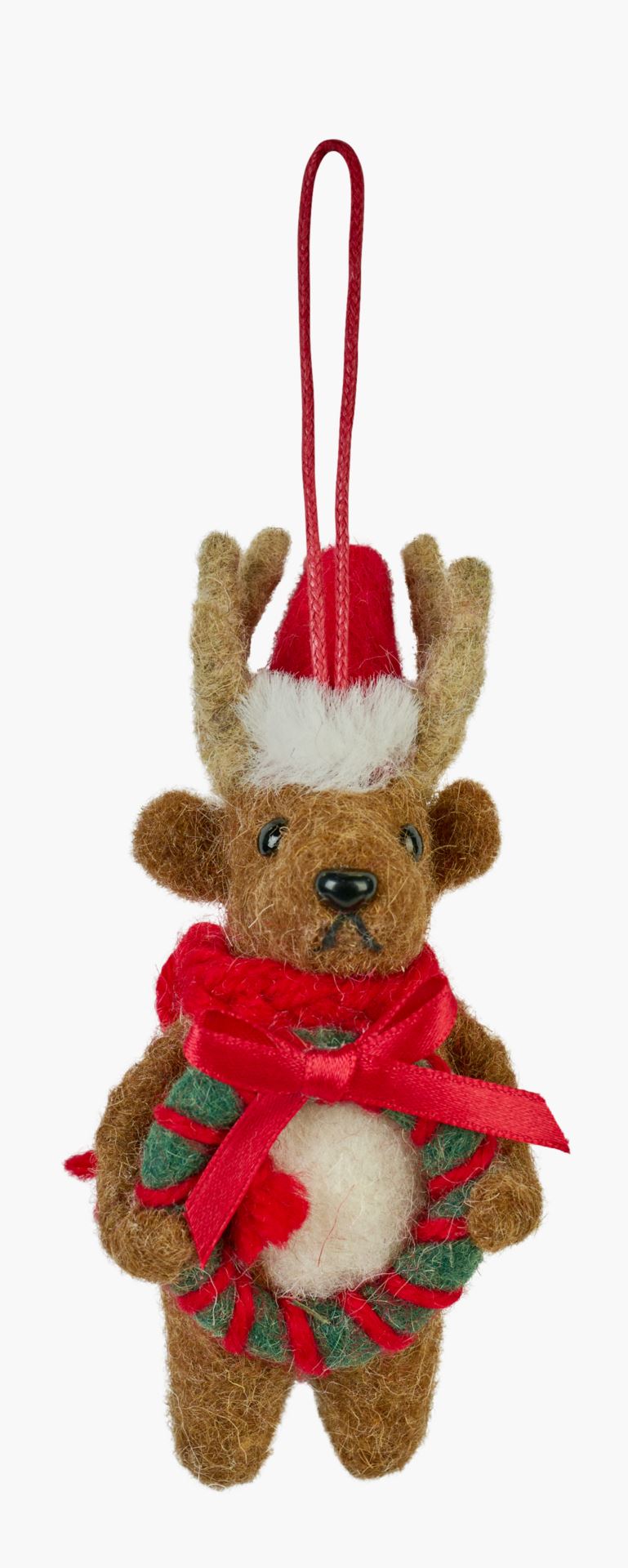 Julgransdekoration multi/röd - 5,5x5x12 cm multi/röd - 1