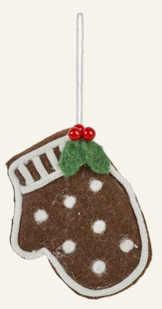 Glove julgransdekoration multi