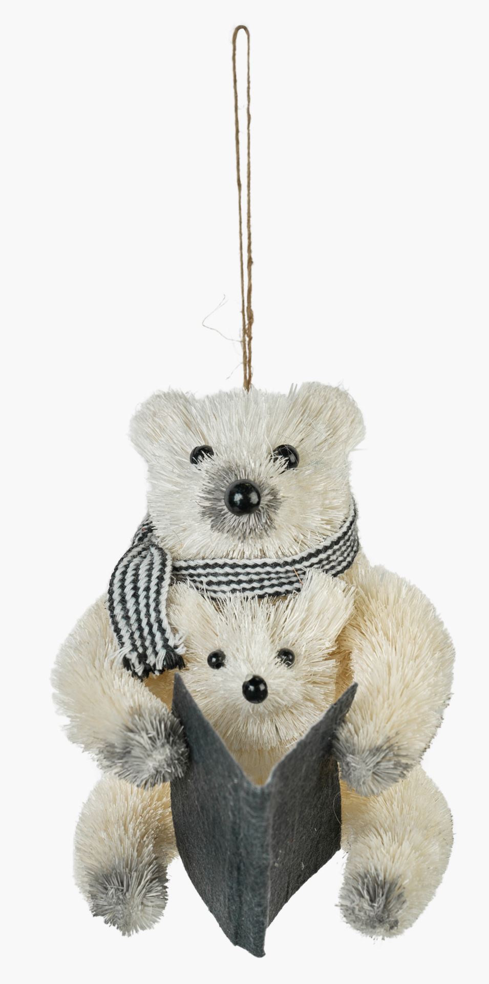 Julgransdekoration multi/vit - 8x9x9 cm multi/vit - 1