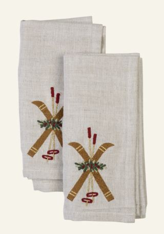 Skis tygservett natur