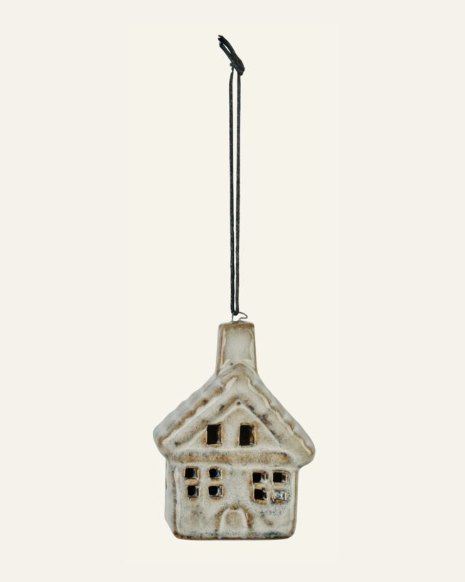 Julgransdekoration beige - 5x3,5x7 cm beige - 1