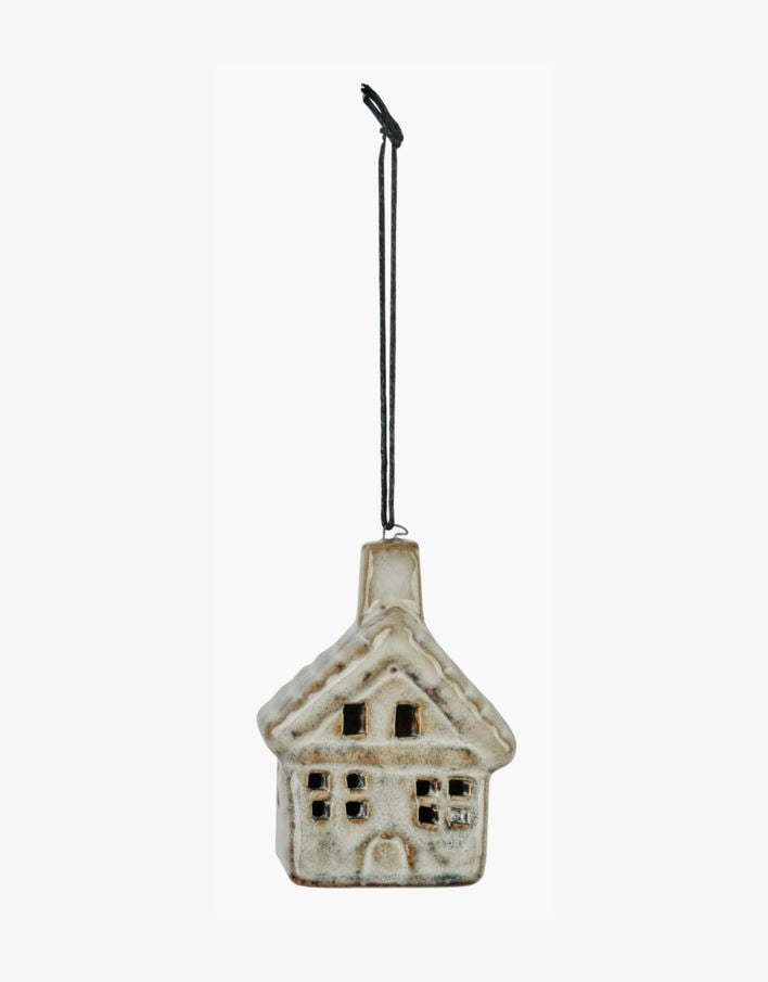 Julgransdekoration beige - 5x3,5x7 cm beige - 1
