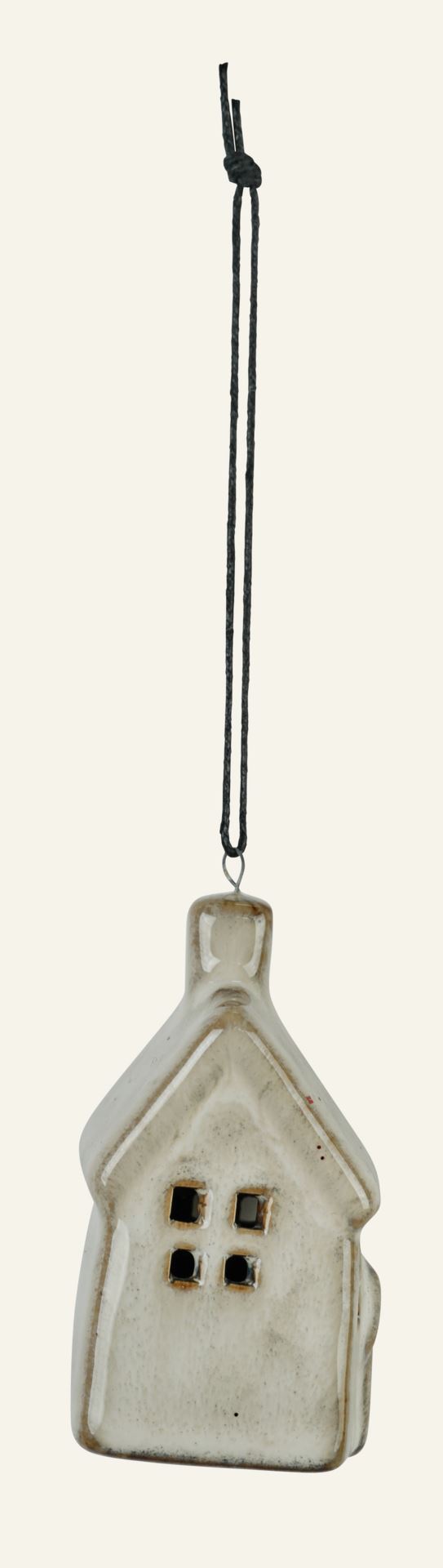 Julgransdekoration beige - 5x3,5x7 cm beige - 1