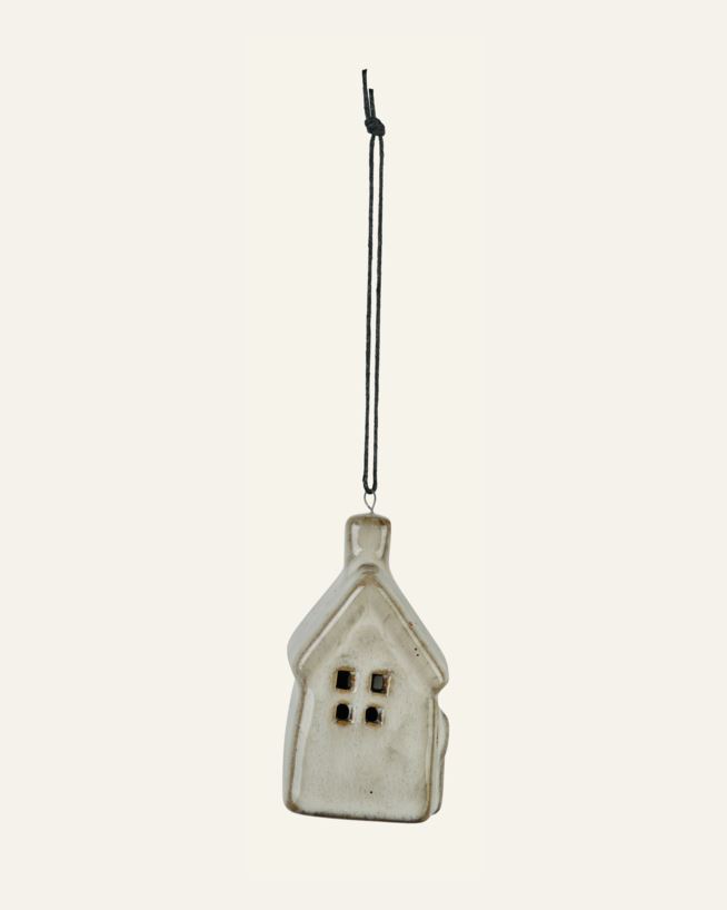 Julgransdekoration beige - 5x3,5x7 cm beige - 1