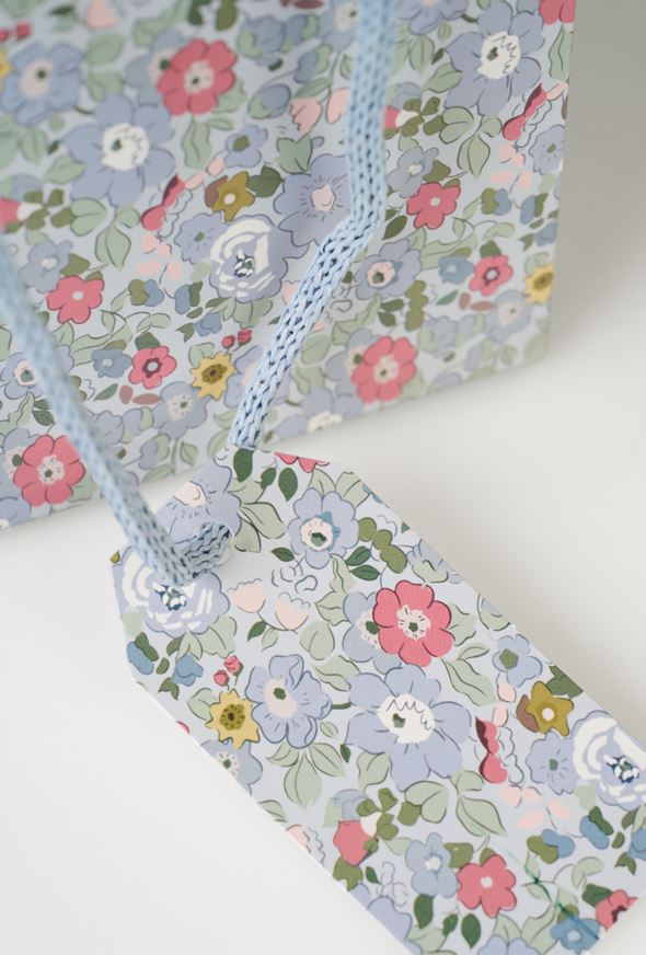 Presentpåse multi/blå - 2