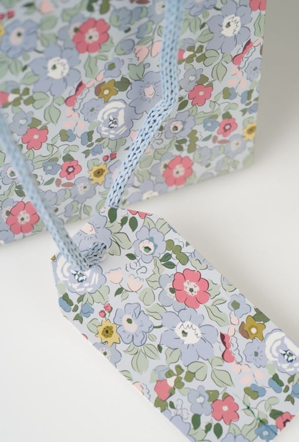 Presentpåse multi/blå - 2