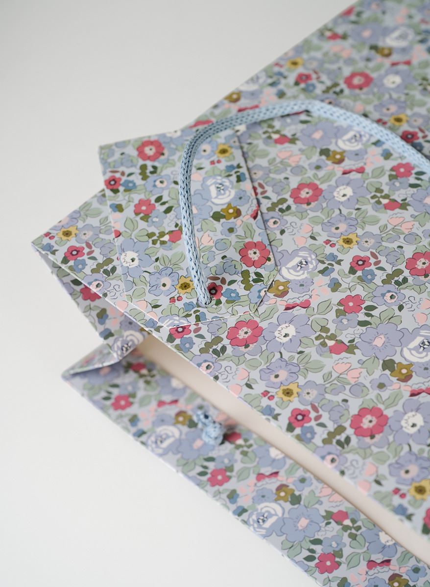 Presentpåse multi/blå - 2