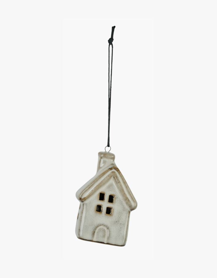 Julgransdekoration beige - 5x3,5x7 cm beige - 1