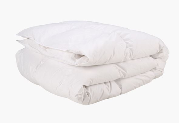 Medelvarmt duntäcke vit - 150x200 vit - 1