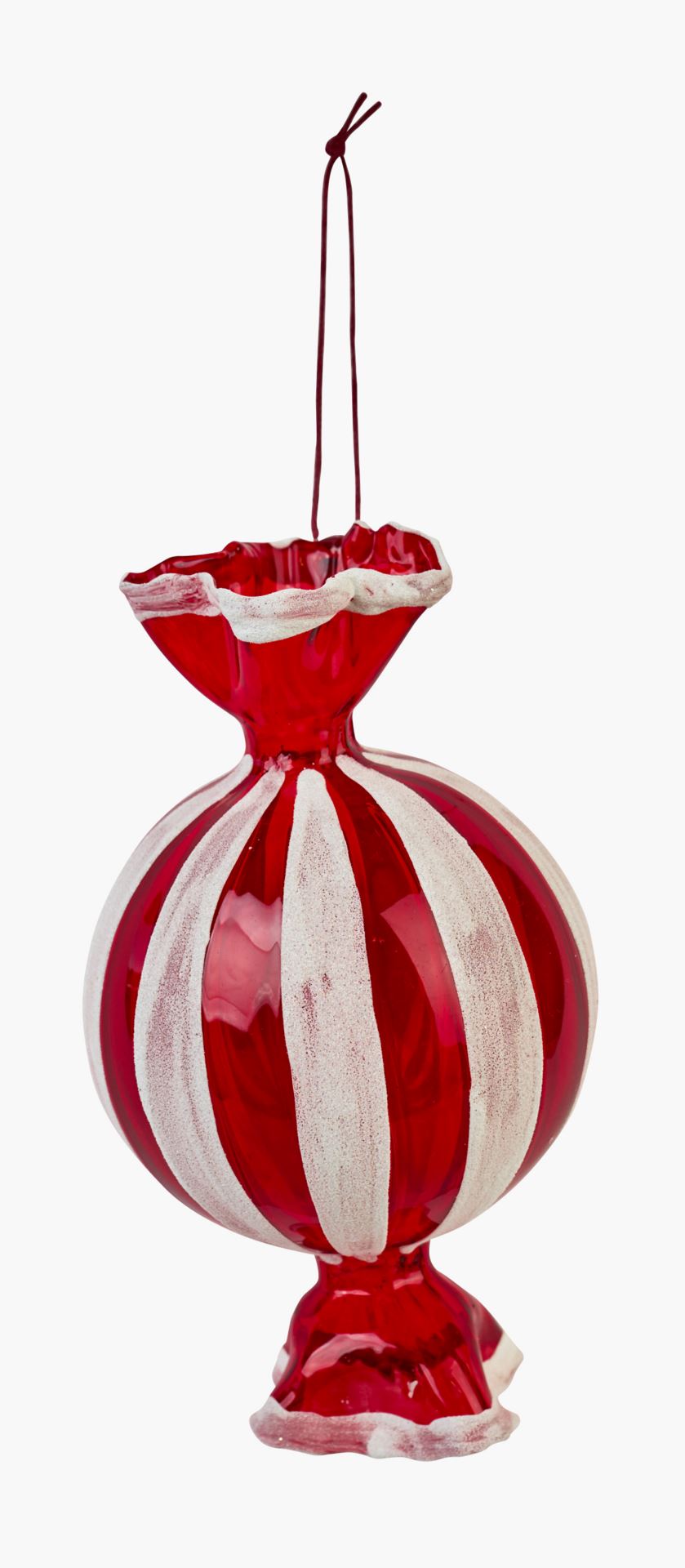 Julgransdekoration multi/röd - 8,2x8,2x14 cm multi/röd - 1