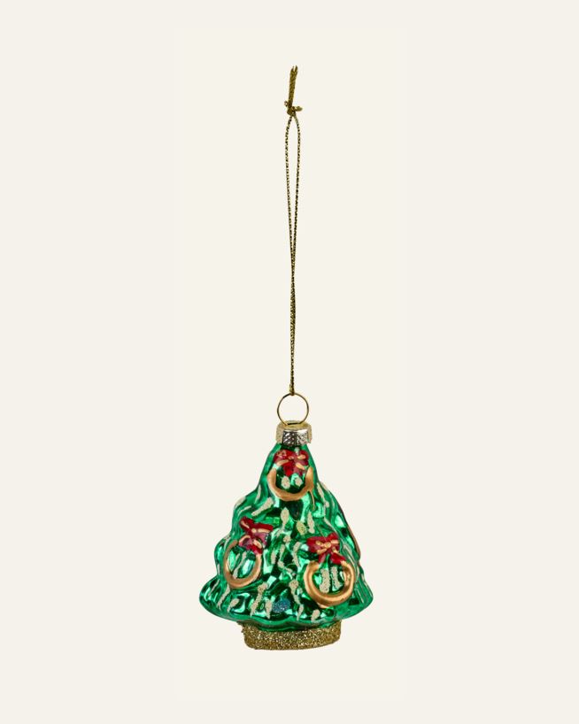 Julgransdekoration multi/grön - 5,7x5,4x7,3 cm multi/grön - 1