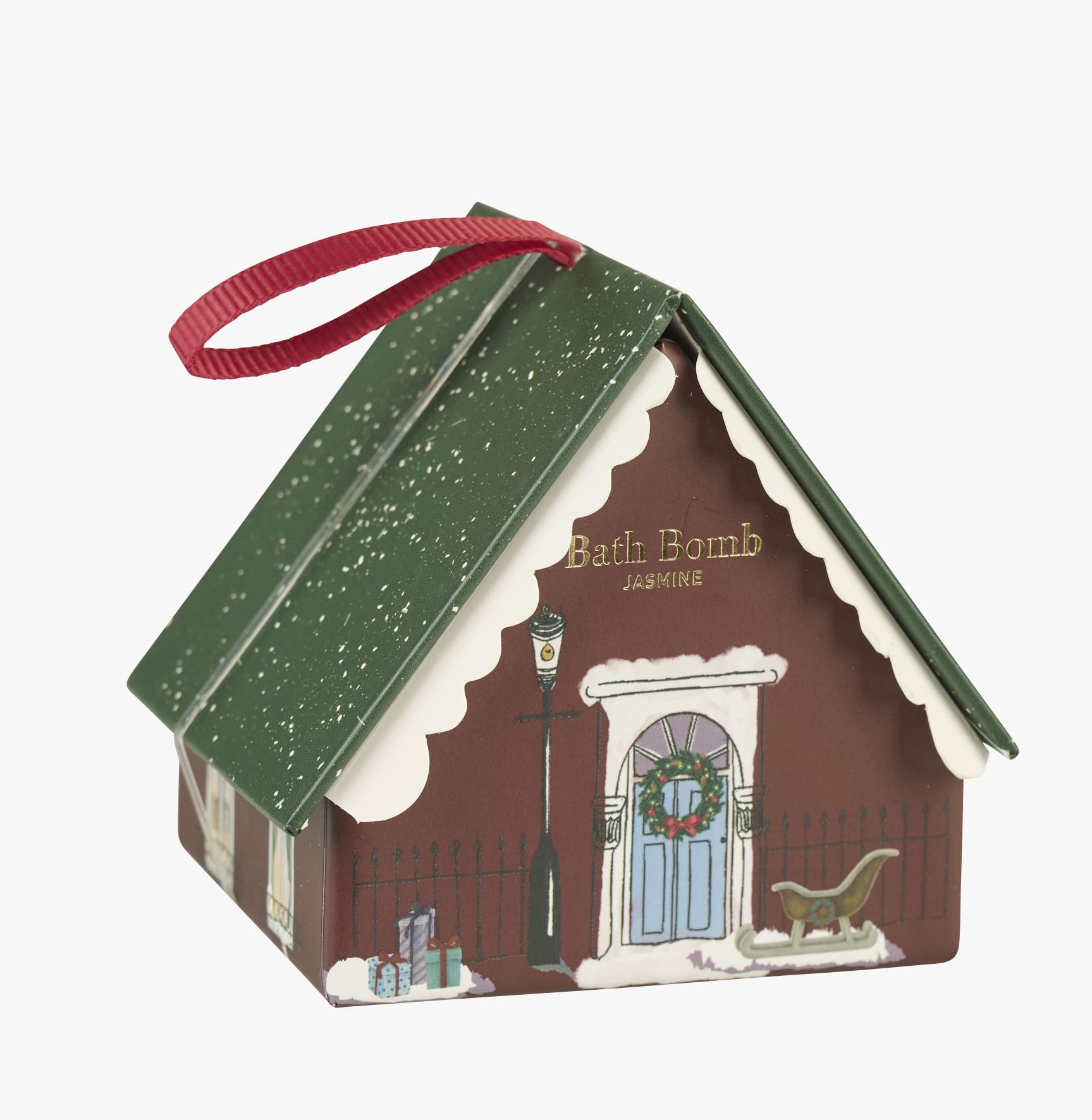 Badbomb röd - 5,6x5,6x5,6 cm ø6 röd - 1