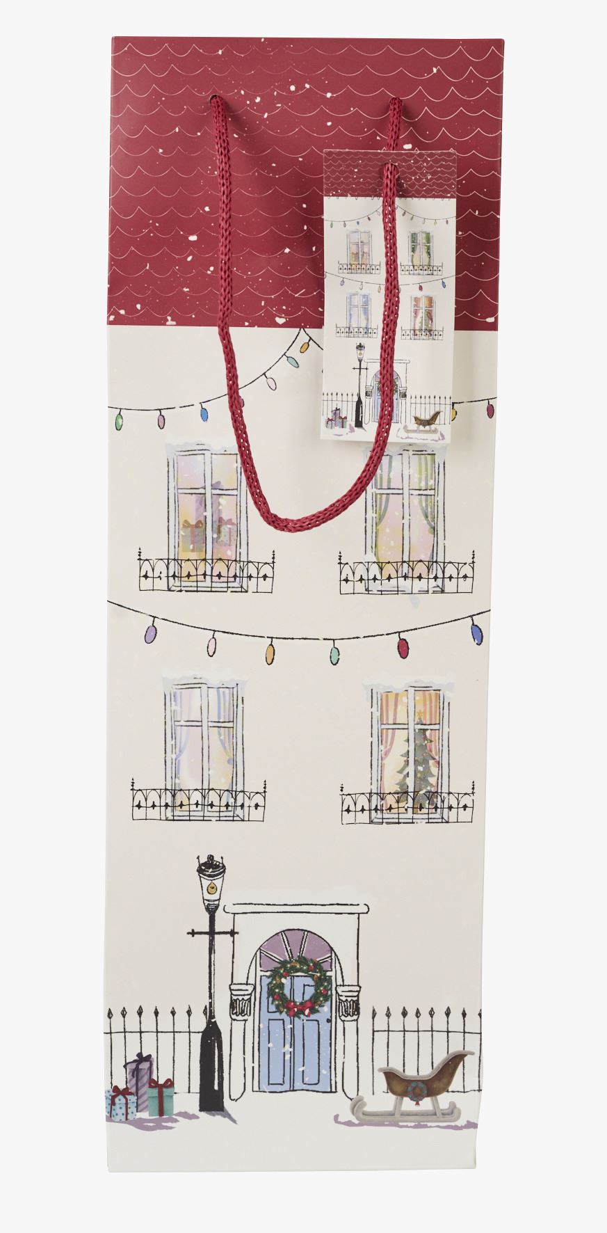 Flaskpåse multi - 12x36x10 cm multi - 1