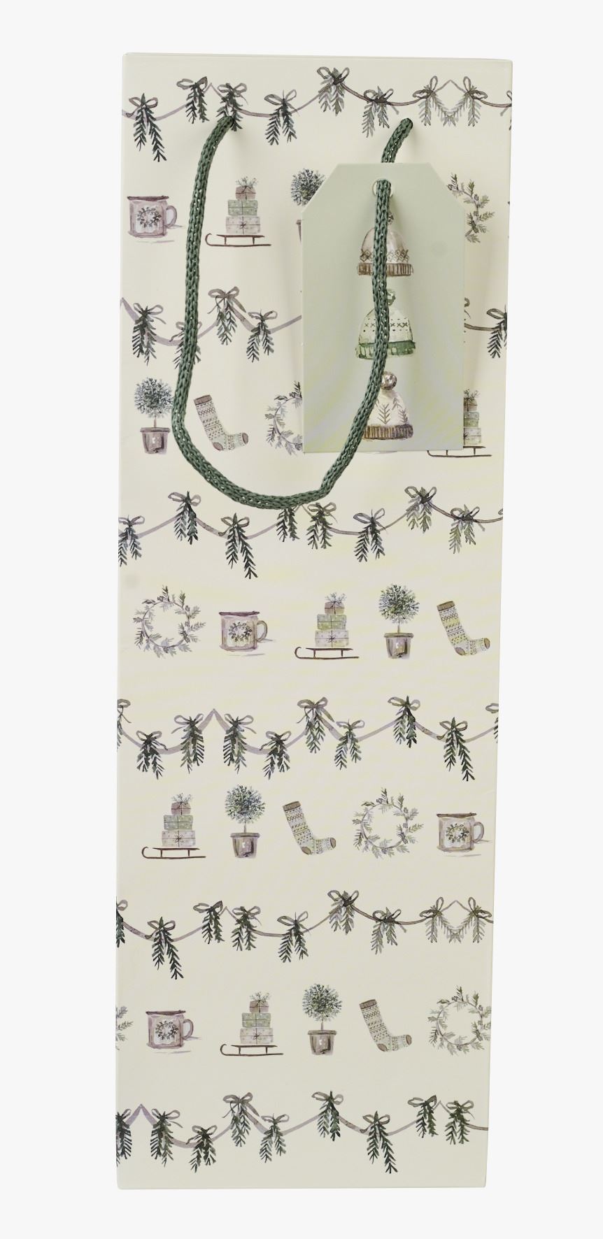 Flaskpåse offwhite - 12x36x10 cm offwhite - 1