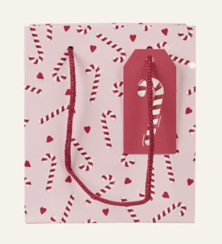 Candy Cane presentpåse rosa 10931