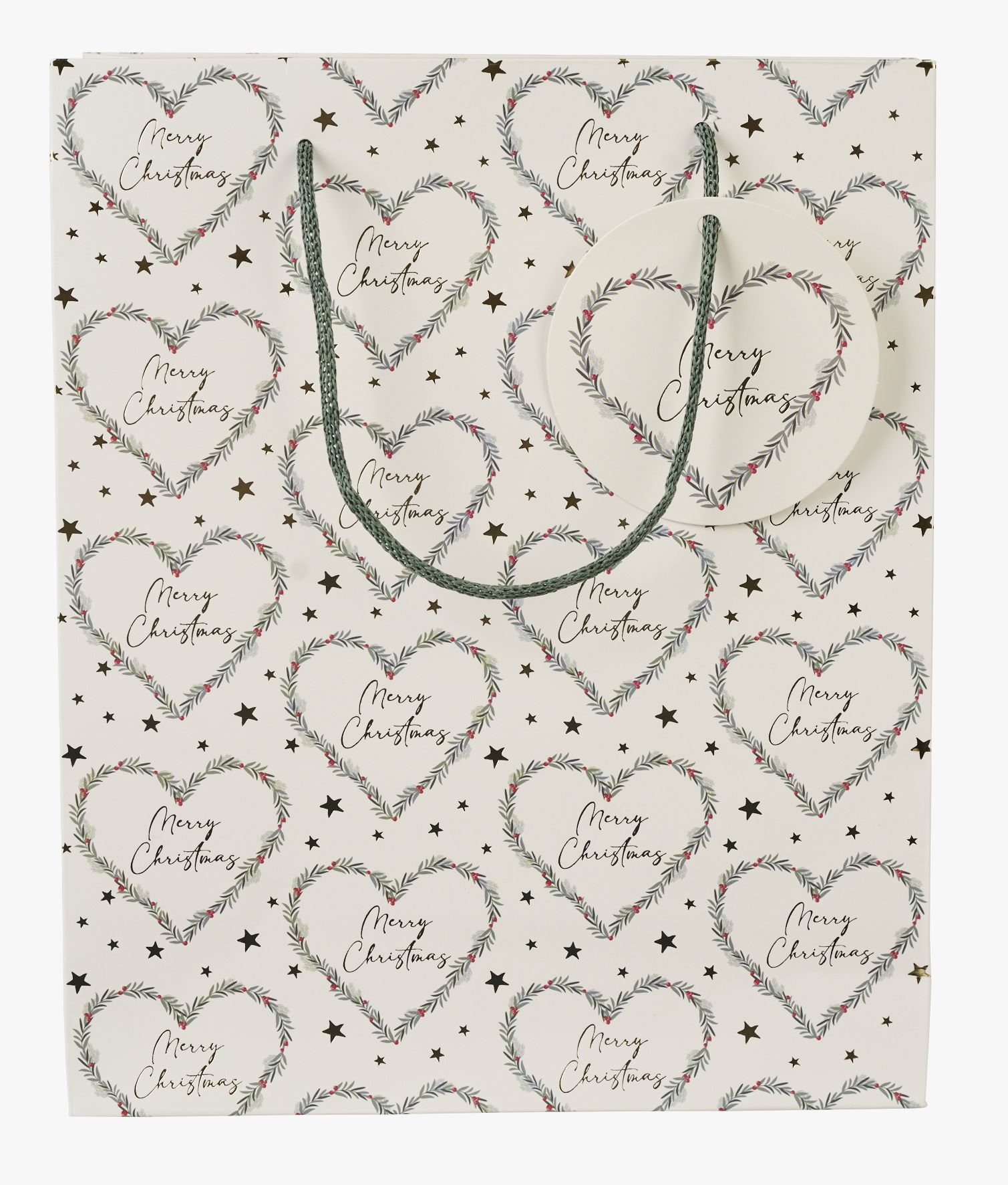 Presentpåse offwhite - 24x29x10 cm offwhite - 1