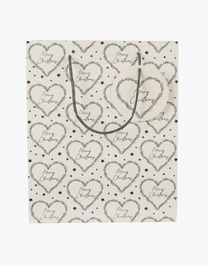 Presentpåse offwhite - 24x29x10 cm offwhite - 1