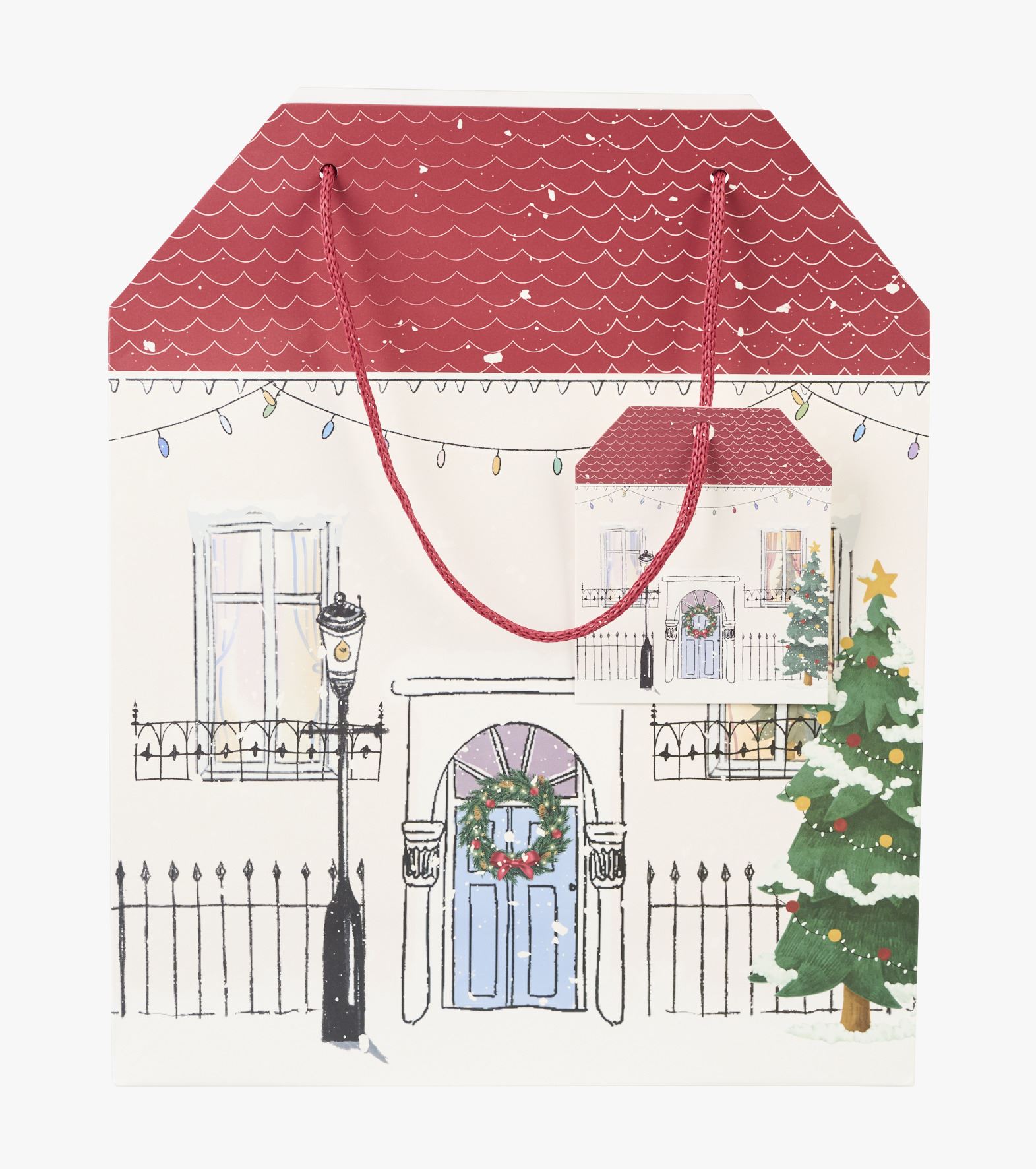 Presentpåse multi - 24x29x10 cm multi - 1