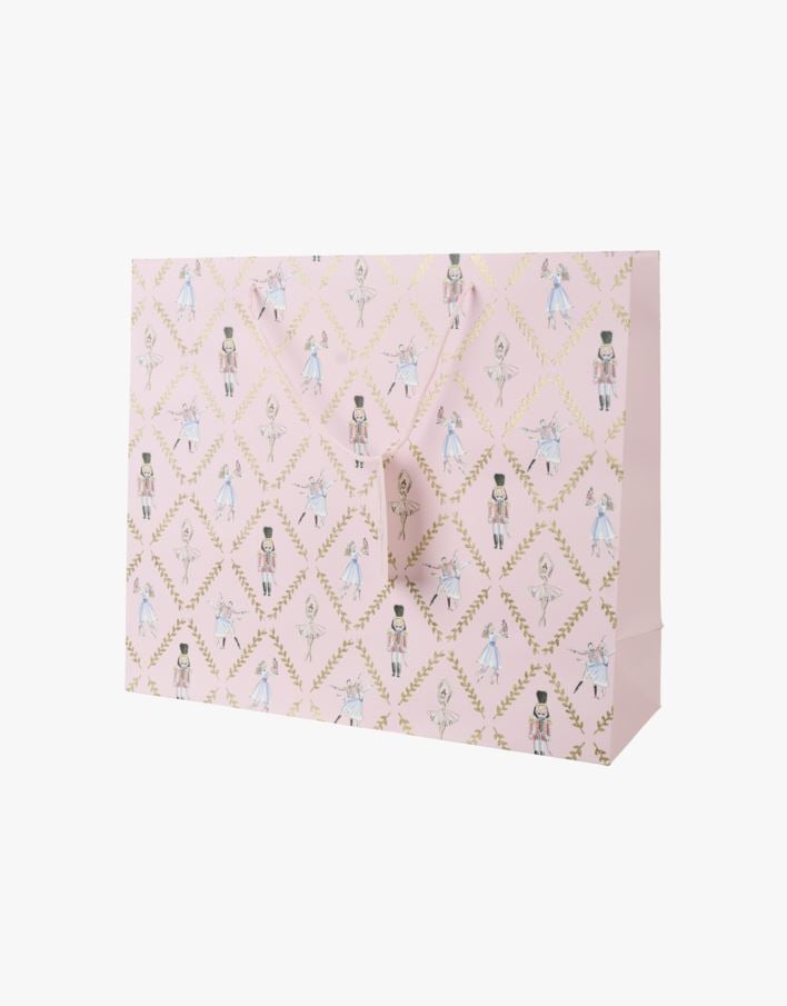 Presentpåse rosa - 36x42x14 cm rosa - 1
