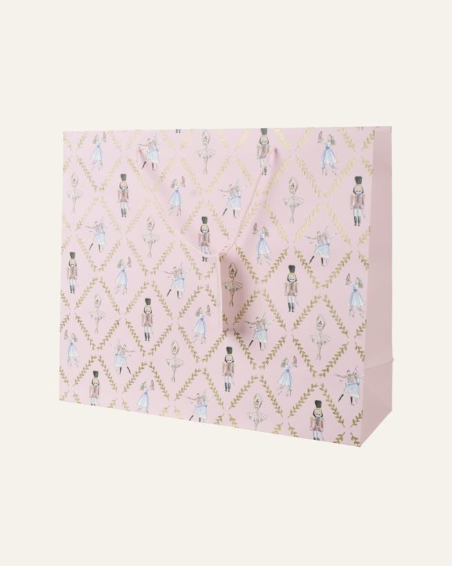 Presentpåse rosa - 36x42x14 cm rosa - 1