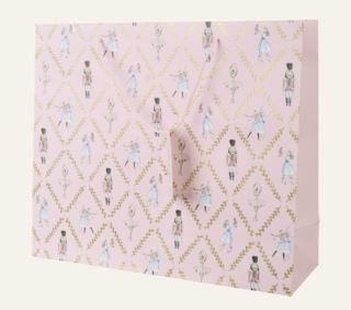 Nutcracker presentpåse rosa