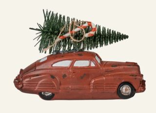 Driving home dekoration multi/röd