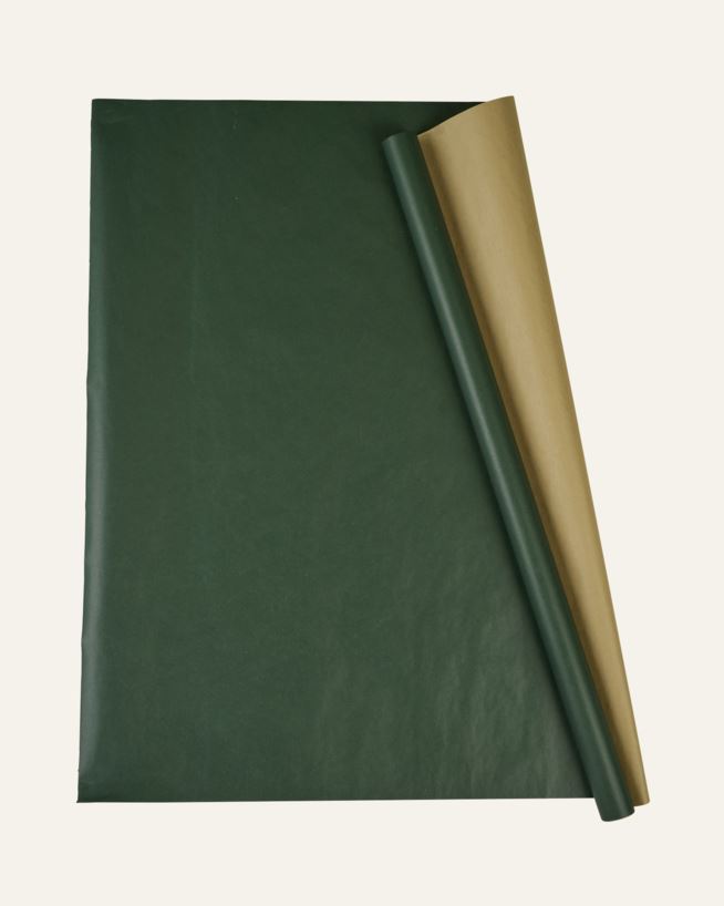Presentpapper grön - 70cm x 3m grön - 1