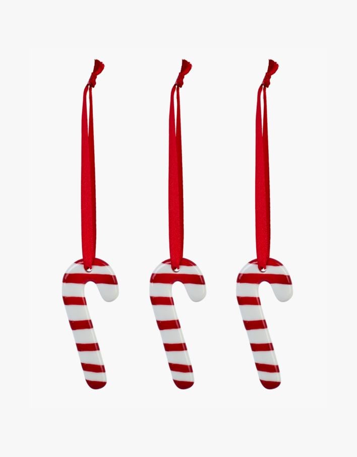 Julgransdekoration multi/röd - 3 cm multi/röd - 1