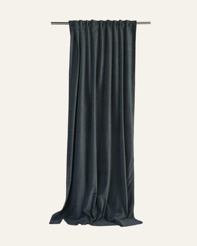 Gardin gråblå - 140x240 cm gråblå - 1