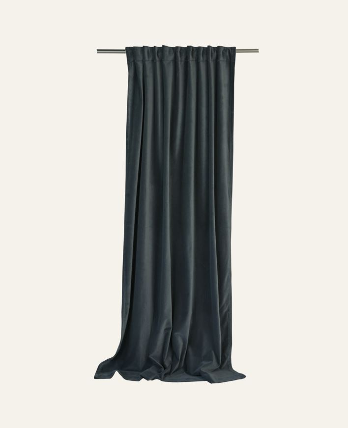 Gardin gråblå - 140x240 cm gråblå - 1