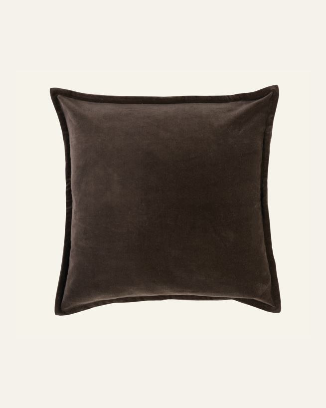 Kuddfodral mörkbrun - 50x50 cm mörkbrun - 1