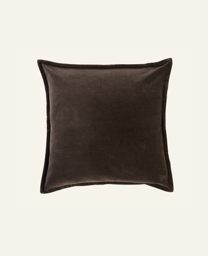 Kuddfodral mörkbrun - 50x50 cm mörkbrun - 1