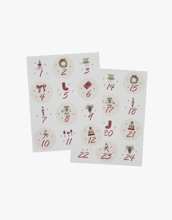 Klistermärken röd - 15x19 cm röd - 1