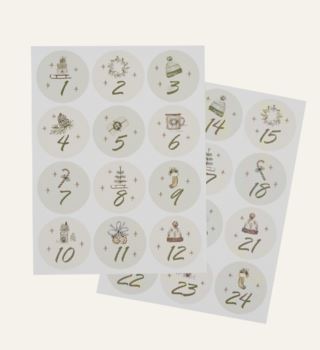 Nostalgia klistermärken ljusgrön