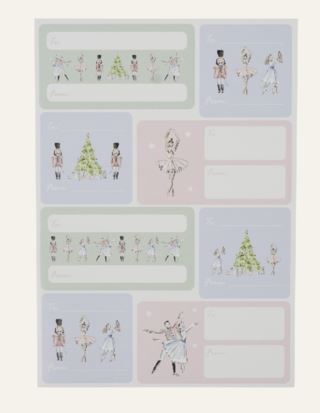 Nutcracker klistermärken multi