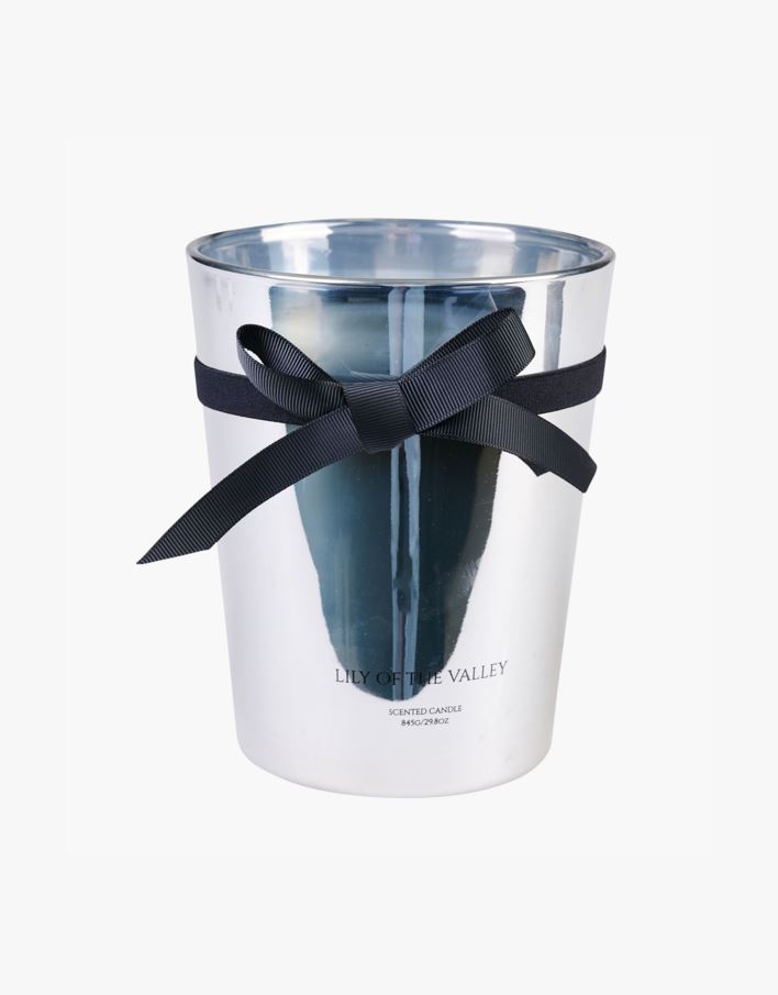 Doftljus silver - 845 g silver - 1