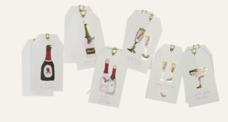 Cheers presentetikett 12st vit