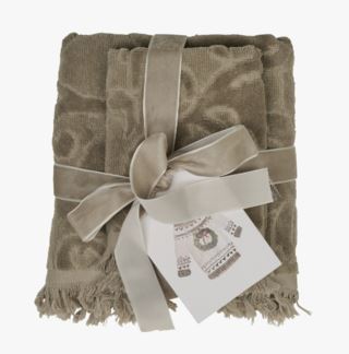 Victoria handduksset taupe
