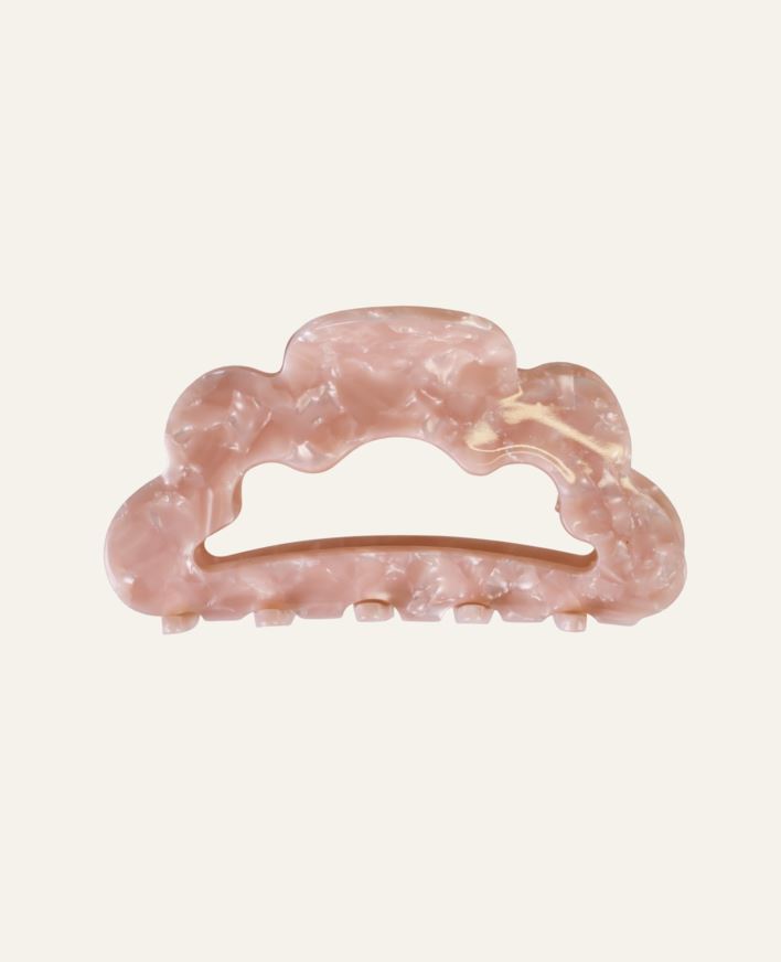 Hårklämma rosa - 4,2x8,2x3,2 cm rosa - 1
