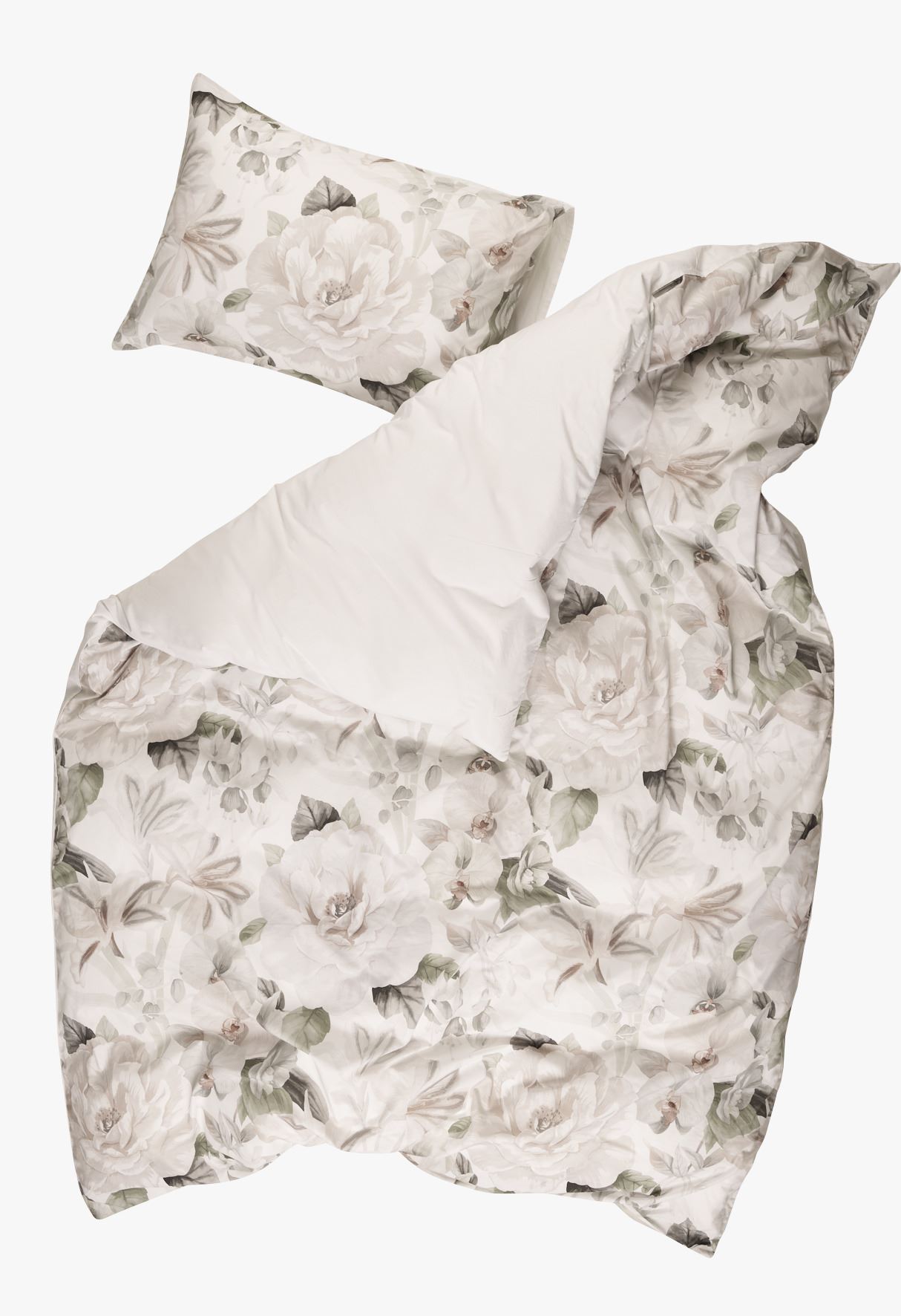 Påslakanset i percale multi - 150x210 cm/50x60 cm multi - 1