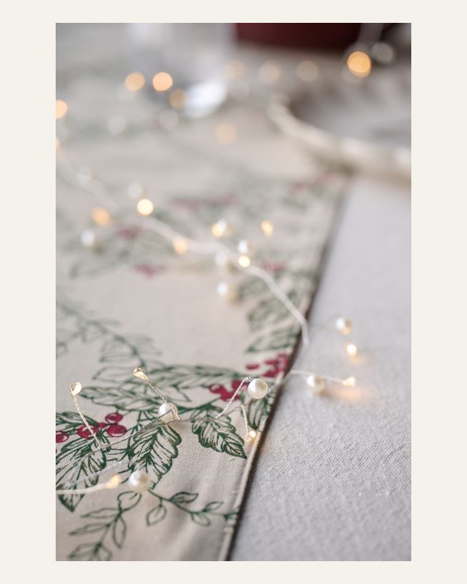 Led-ljusslinga silver - 190 cm silver - 1