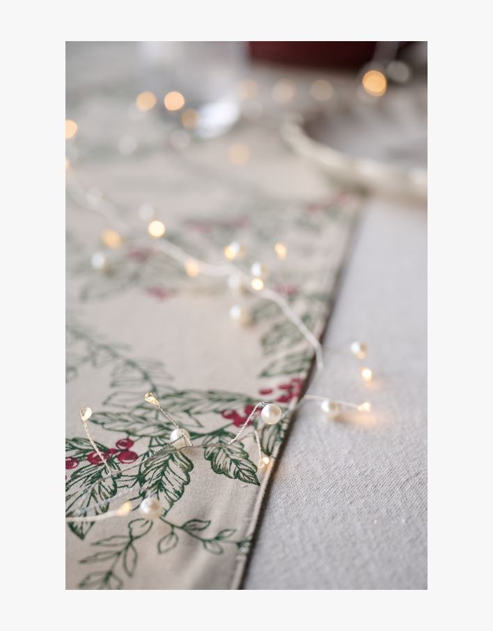 Led-ljusslinga silver - 190 cm silver - 1